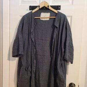 Notperfectlinen long cardigan